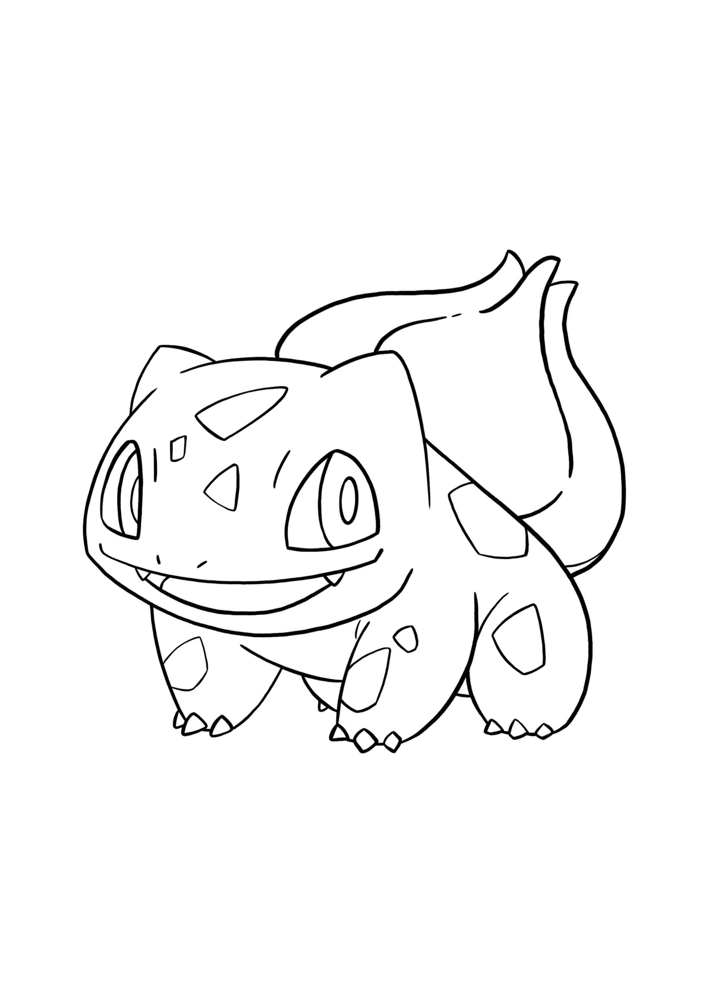 Bulbasaur Coloring Page