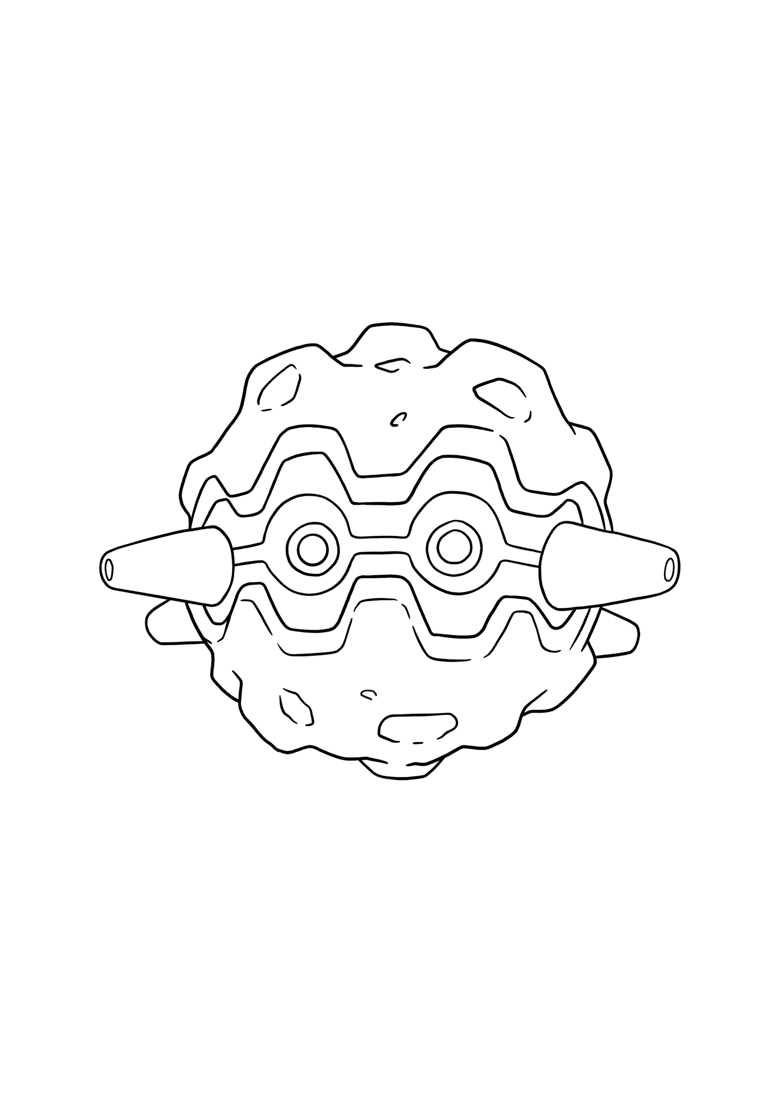 Forge Frontier Colouring In Forretress Coloring Page