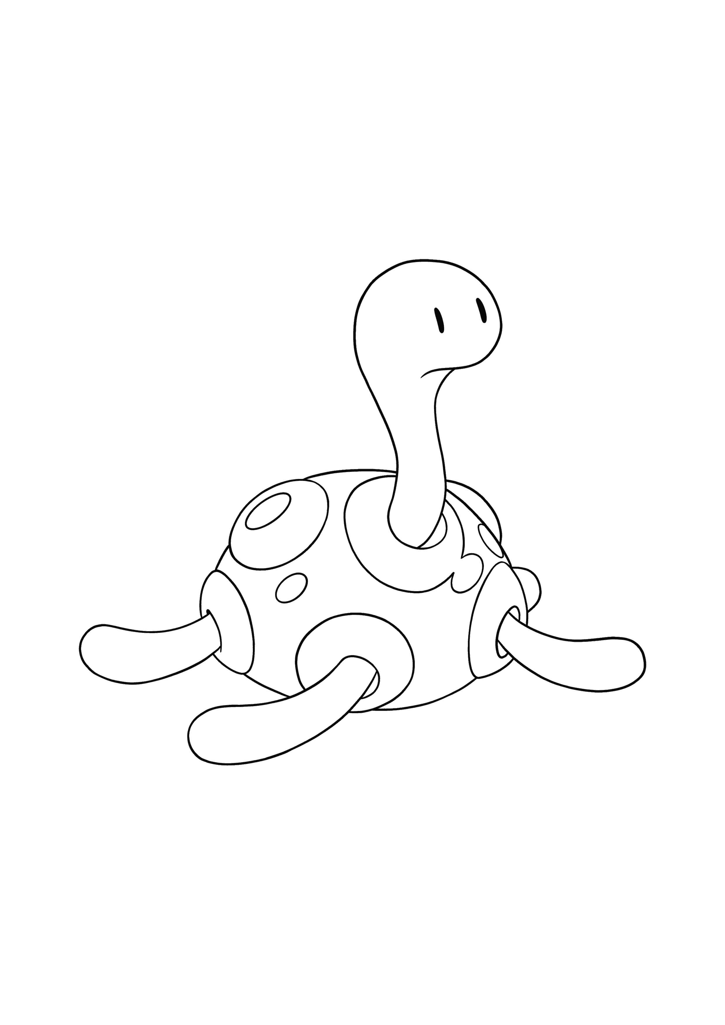 Shuckle Coloring Page