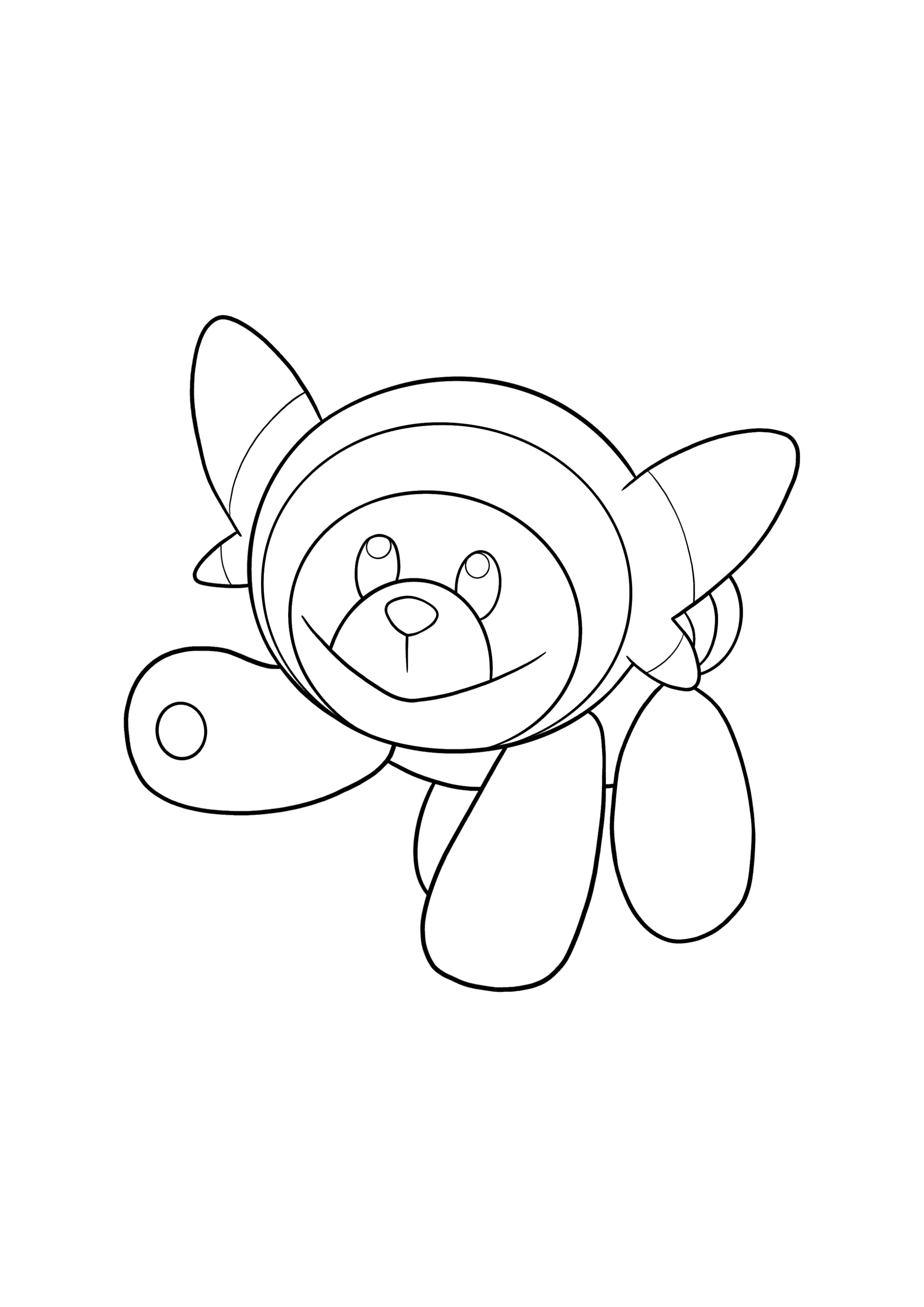 Stufful Color Pages Stufful Coloring Page