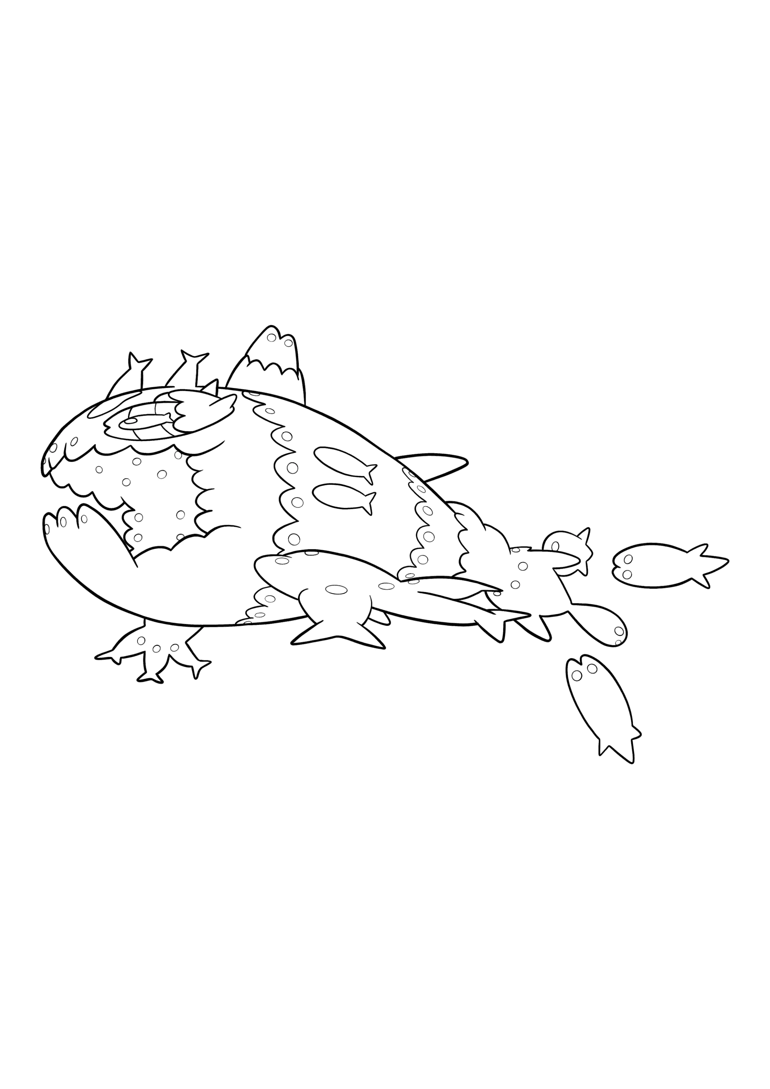 Washitsu Colouring In Wishiwashi School Form Coloring Page